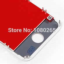 For Apple Iphone 4S WHITE Replacement LCD touch screen digitizer assembly LCD Display with frame free