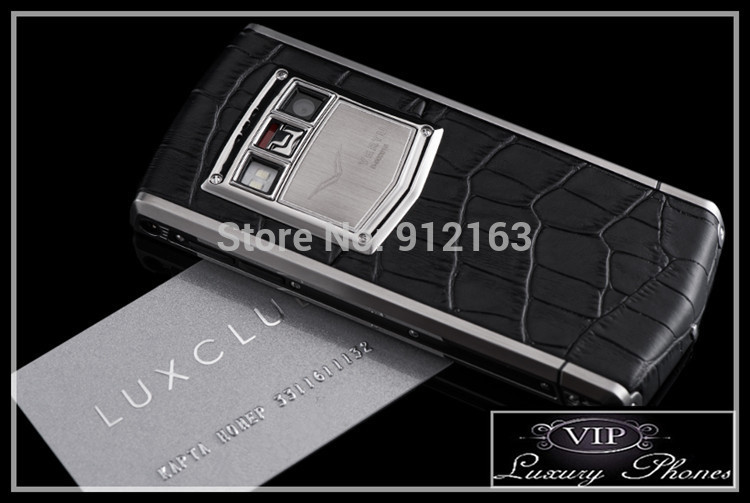 Best Top Quality Luxury Phones Ti Touch Titanium Croco Skin Luxury Signature SmartPhone