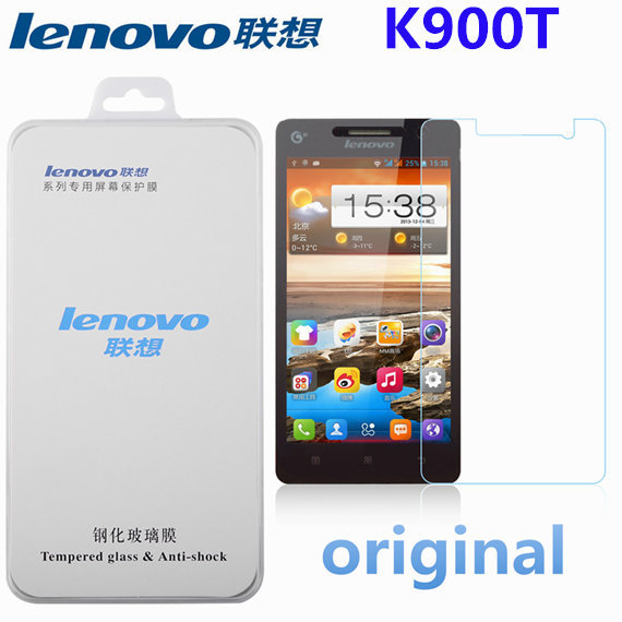 lenovo K900 T 5 0 inch original tempered glass screen protector protective film China brand ultra