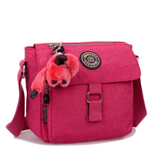 2014 summer women’s solid travel waterproof handbag shoulder messenger nylon bag for women ladies female bolsa fashion sea beach