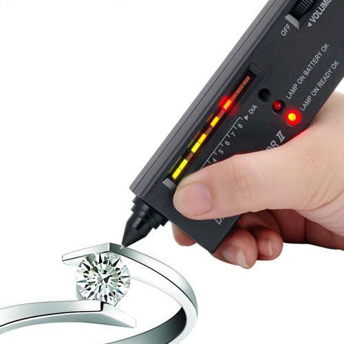 2015 paquimetro elastique bracelet portable diamond gemstone tool gems jewel jewelry tester selector v2 led hot