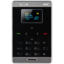 2015 Hot Item AIEK M3 Card Mobile Phone 6 5mm Ultra Thin Pocket Mini Phone Dual