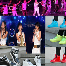 2015 candy color zapatillas women and men sneakers fashion cool skull hip hop dancing shoes plus