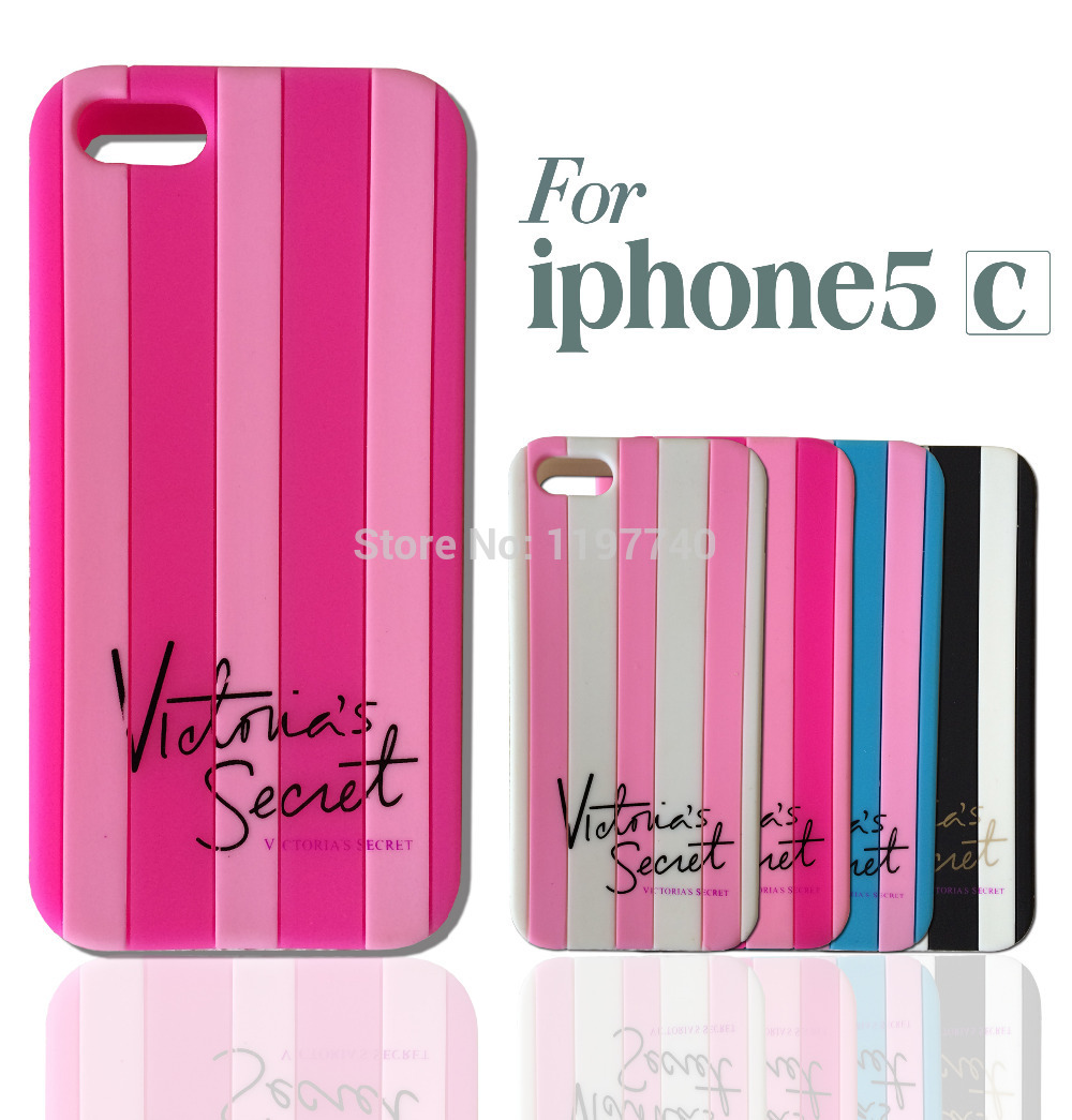 Newest  For Apple iphone 5C Victoria s Secret PINK Brand New Color Luxe Soft rubber