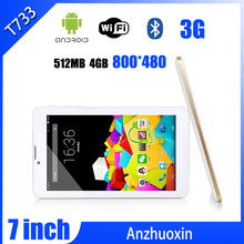 Substantial T733 Dual SIM Card 7 inch 512MB 4GB Bluetooth Flash Light Smart Android Tablet with