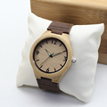 New Bamboo Wooden Men s Causal Genuine Leather Watches Luxuly Women s Wristwatches Great Christmas Idea