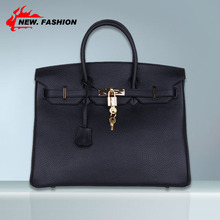 Brand New Popular 100% Genuine Leather Super Star Women Handbag Padlock Handbags Satchel Padlock Tote Purse Free shipping NO1944
