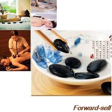 New 7PCS SPA Energy Hot Stone Massage Basalt Stone Rocks Lava Natural Stone 3 4cm Size