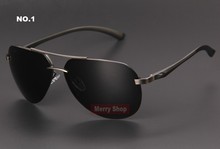 2015 New Brand Men 100 Polarized Aluminum Alloy Frame Sunglasses Fashion Men s Driving Sunglasses High