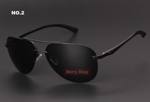 2015 New Brand Men 100 Polarized Aluminum Alloy Frame Sunglasses Fashion Men s Driving Sunglasses High