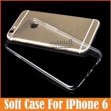 New Top TPU Soft cover For iPhone 6 case 4 7 inch Transparent clear GEL for