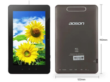 Aoson android tablet 7 inch qual core dual camera Tablet PC Phone Call Allwinner A23 1.5GHz 8GB Free shipping.