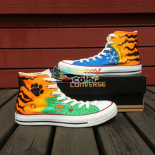 Original Converse All Star Shoes Men Women Hand Painted High Top Sneakers Best Creative Gift