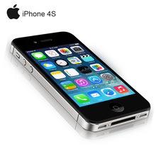 Original Unlocked Apple iPhone 4S phone 16GB 32GB ROM White Black iOS GPS WiFi GPRS Free