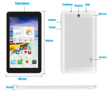 Free shipping Aoson 7 Inch 5 Points Capacitive Touch Panel 1024x600px 3G Phone Call Tablet PC