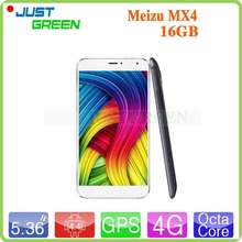 Original Meizu MX4 MX 4 4G LTE Mobile Phone MTK6595 Octa Core 16GB ROM 5.36″ IPS OGS Screen 20.7MP Camera OTG GPS WCDMA Flyme4