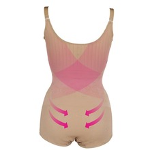Women Floral Bodysuits Shapewear Underwear Plus size Body Shaper Waist Training Corsets Buckle In The Crotch
