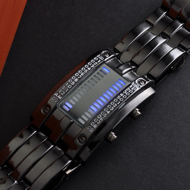  Stainless Steel Back Led Watch    -  7