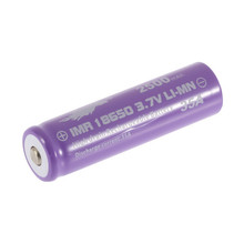 1pcs High Drain Rechargeable Battery 18650 35A 3.7v LI-MN 2500mAh Button Top