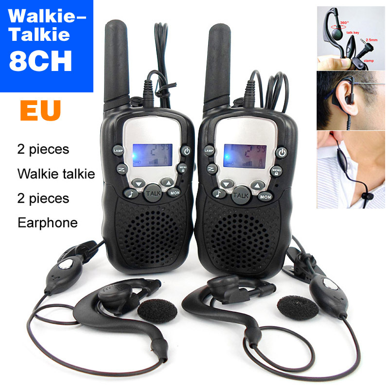 8 Channel Suitable For European Standard 0 5W UHF Auto Multi Channels 2 Way Radios Mini