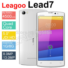 Original New Leagoo Lead 7 5 HD mobile phone MTK6582 Quad Core 1GB RAM 8GB ROM