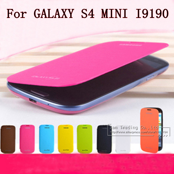 For Samsung Galaxy S4 Mini S4mini I9190 9190 Original Cell Phones Case S Flip Leather Back