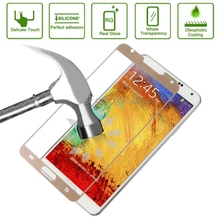 Anti-shock Link Dream Tempered Glass Film Spare Parts Protector for Galaxy Note III / N9000 Spare Parts(Gold)
