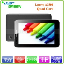 Lenovo new A3300 7 inch 3G phone call table PC Android OS quad core 1GB/8GB dual camera with OTG Bluetooth GPS navigation