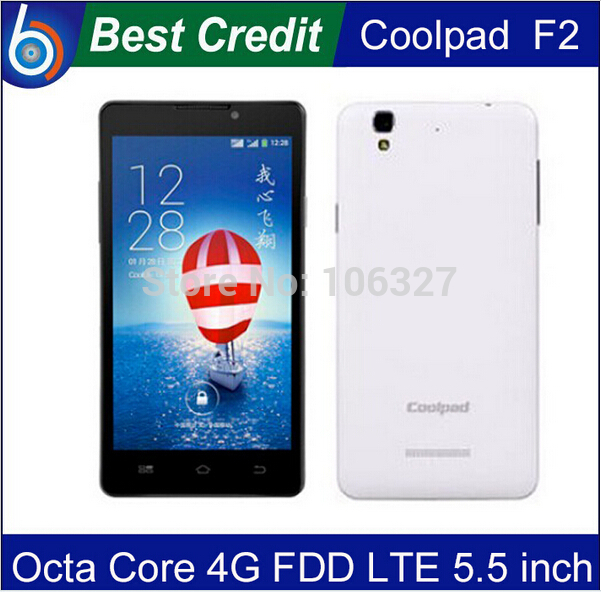 In Stock Original Coolpad F2 4G FDD LTE WCDMA Android 4 4 MSM8939 Octa Core 1