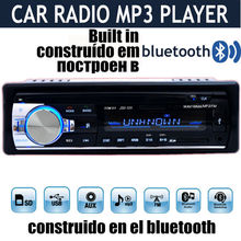2015 новый 12 В стерео FM радио MP3 аудио плеер со встроенным Bluetooth телефон USB / SD MMC порт автомобильный радиоприемник Bluetooth в тире 1 DIN