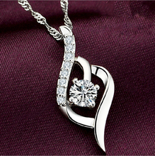 New Arrival S925 Silver Women Necklace Fall Short Paragraph Clavicle Necklace Fashion Party Girls Pendant Silver