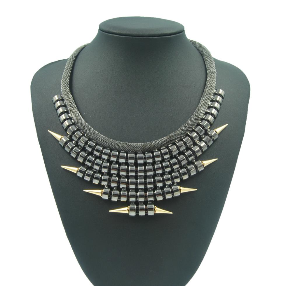 2015 New Fashion Fine Jewelry Statement Necklacet Alloy Necklaces Pendants Bib Vintage Choker Necklace For Women