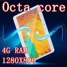 10 inch 8 core Octa Cores 1280X800 DDR 4GB ram 32GB Wifi Camera 3G sim card
