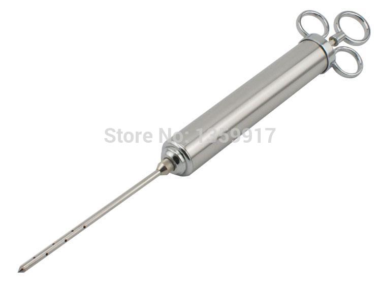 cooking tools 4OZ BBQ injector stainless steel 304 barbecue marinade needle jewelry manufacturers wholesale