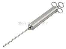 cooking tools 4OZ BBQ  injector , stainless steel barbecue marinade needle jewelry manufacturers wholesale