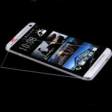 For HTC M7 Tempered Glass Protector Clear Screen Film For HTC ONE M7 Glass Screen Protector