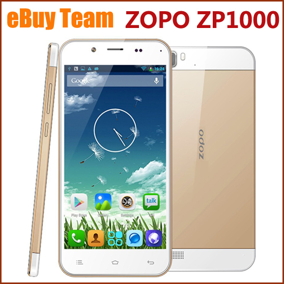 Original ZOPO ZP1000 MTK6592 Octa Core Mobile Phone Ultra Thin Android Phone Android 4 2 5
