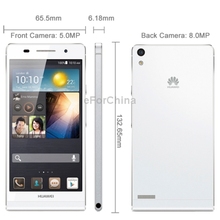 Original Huawei Ascend P6 P6S Quad core 1 5GHz K3V2E Android 4 2 Smart Phone RAM