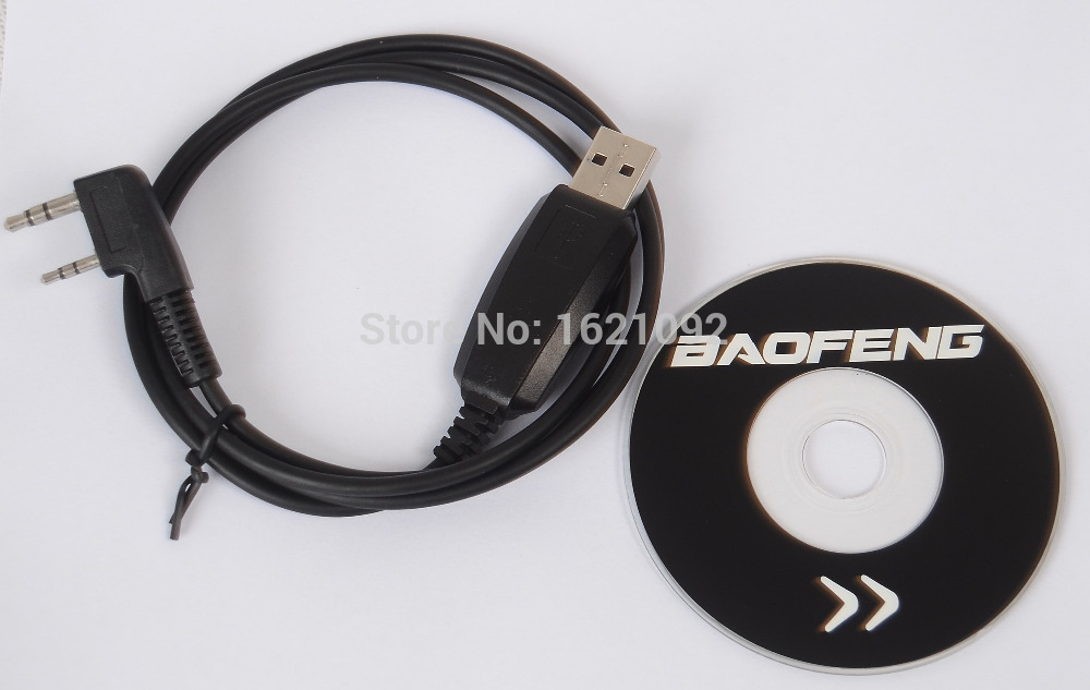 baofeng walkie talkie USB Programming Cable Driver CD For UV 5R Pofung UV 5RE UV 82