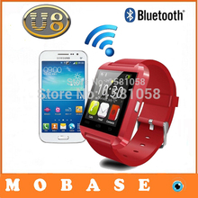 Smart Bluetooth Watch MTK WristWatch Watches U8 U Watch for iPhone 4/4S/5/5S Samsung S4/Note 2/Note 3 Android Phone Smartphones