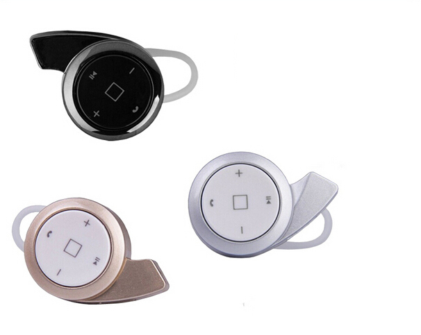 2015 Fashional Stereo Headset Bluetooth Earphone ultra small mini bluetooth earphone for All Phone