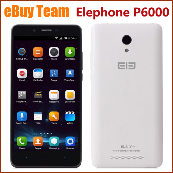 Original Elephone P6000 FDD LTE 4G 5inch Android 4 4 4 MTK6732 Quad Core RAM 2GB