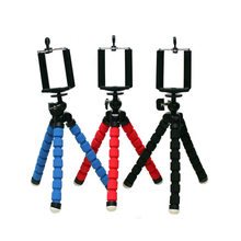 For iPhone Cell Phone Digital Camera Octopus Stand Tripod Mount + Phone Holder sjzj019
