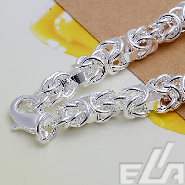 2015 Sale 925 silver chain men jewelry bracelets wholesale