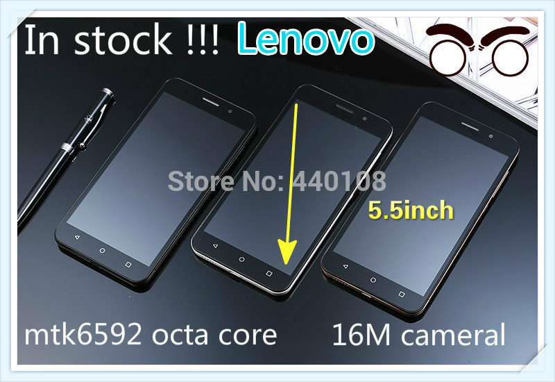 NEW LENOVO WCDMA 4GB RAM 5 5 IPS MTK6592 Octa Core Mobile Phone 32GB ROM 16mp