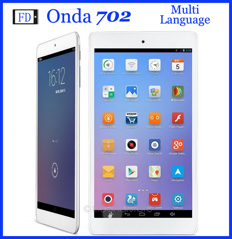7 Inch ONDA V702 Tablet Android 4 4 Allwinner A33 Quad core 512MB 8GB 960 x