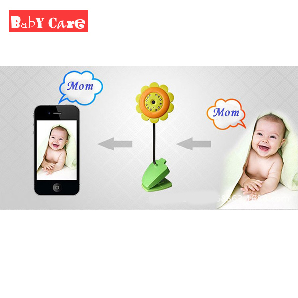 Baby Monitor Wifi Camera DVR Night Vision Mic For IOS System Andriod Smartphone For Baby Good