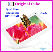 Cheapest 7 Inch Cube U25GT Super Quad Core Android Tablet PC IPS 1024x600 MTK8127 1 3GHz