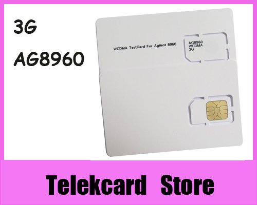 NEW 3G Mobile Phone Test WCDMA Test Card sim card for Agilent 8960 FREE SHIPPING