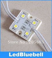Free Shipping Waterproof DC12v Led Module,SMD5050 4 LED Module Super flux led module,wholesale 100pcs/lot [ LedBluebell ]